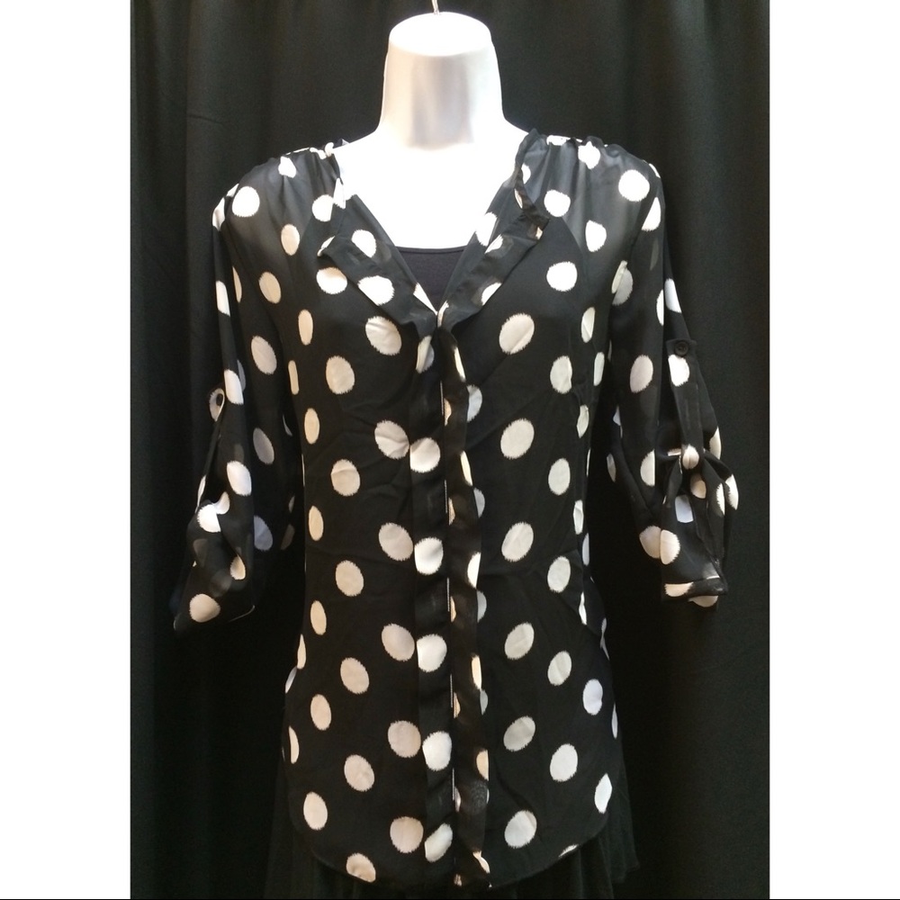 Polka Dot Blouse